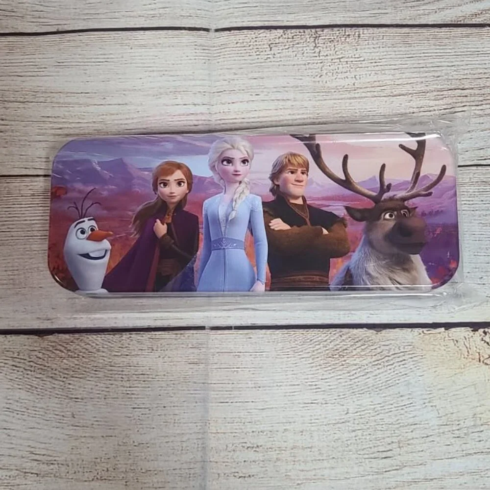 Disney Frozen Anna, Elsa, Olaf, Kristoff and Sven Pencil Case - NEW